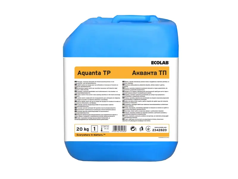 Ecolab Aquanta TP neutraal naglansmiddel vaatwasser 20 kg (NL)